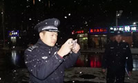 雪景美美的,